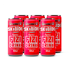 FIZI DRINK - Kola 250ml 6 ks CZE (SKIBIDI EDICE)
