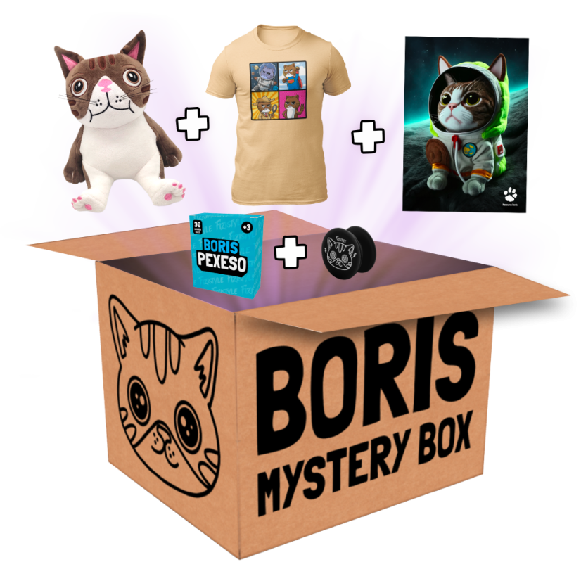 BORIS - Mystery Box - Velikost: Dětské 5-6 let