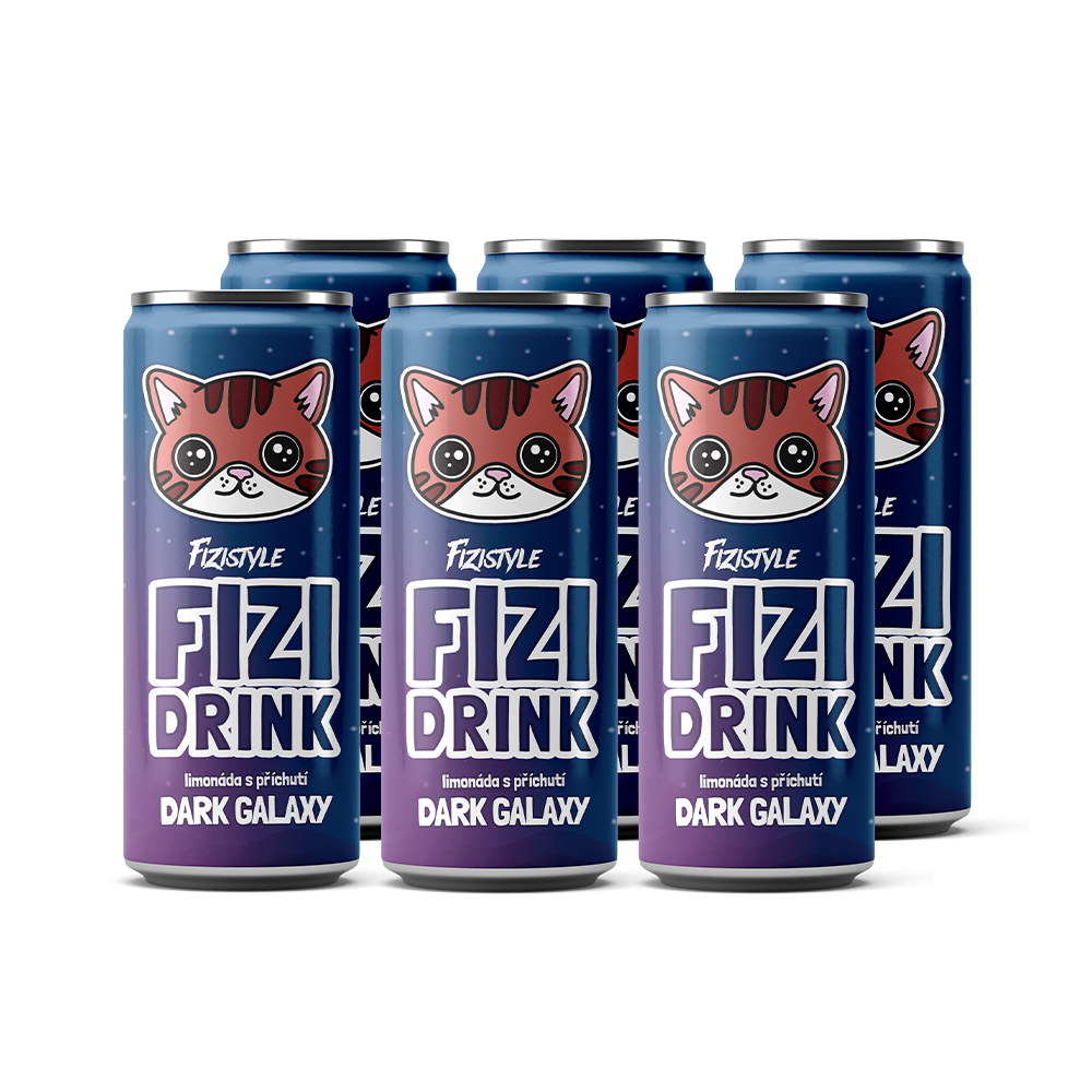 FIZI DRINK - Dark Galaxy 250ml 6 ks :: FIZIshop