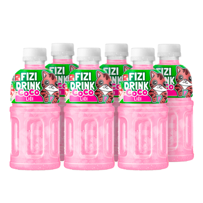 FIZI DRINK COCO - Liči 320ml 6 ks