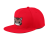 Snapback kocourek Boris - červená