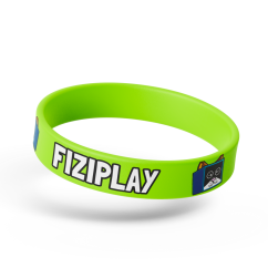 Gumový náramek FIZIplay - zelený