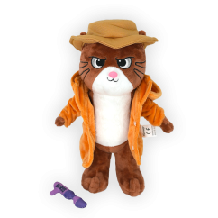 Plyšák Agent Kocourek Boris - 25 cm