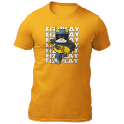 Tričko FIZIplay - oranžové