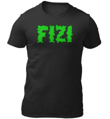 Tričko FIZI SLIME - černá