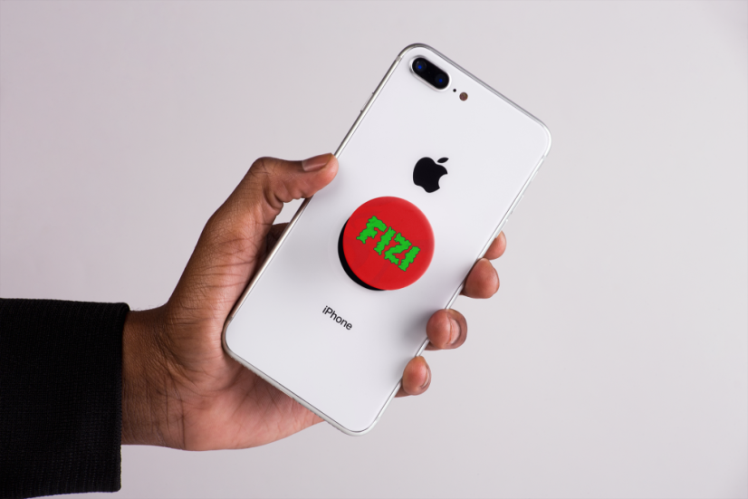 Popsocket - FIZI SLIME červená