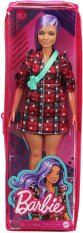 Barbie Modelka - v kostkovaných šatech