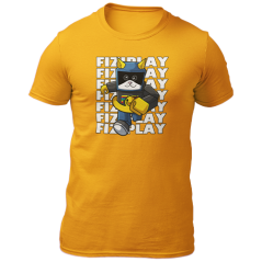 Tričko FIZIplay - oranžové