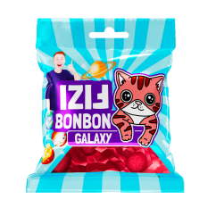 FIZIho BONBÓNY - Galaxy 80g 5 ks