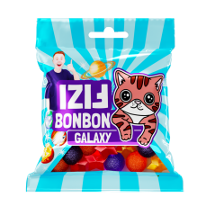 FIZIho BONBÓNY - Dark Galaxy 80g 5 ks