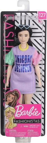 Barbie Modelka 127 - pastelové šaty