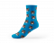 Ponožky Kocourek Boris - modrá
