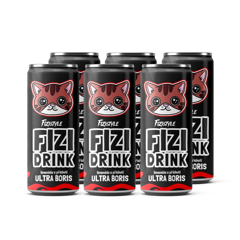 FIZI DRINK - Ultra Boris 250ml 1 ks CZE