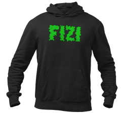 Mikina FIZI SLIME - černá
