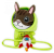 Plyšák Astronaut Kocourek Boris - 25 cm