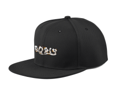 Snapback CHLUPATÝ BORIS s výšivkou - černý