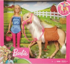 Barbie Panenka s koněm
