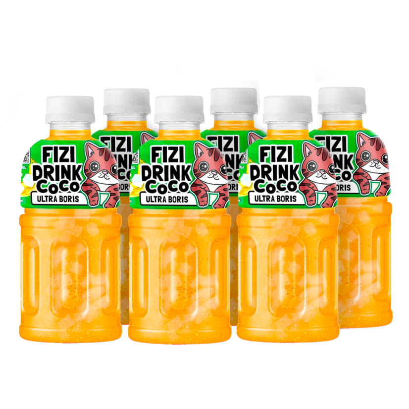 FIZI DRINK COCO - Ultra Boris 320ml 6 ks