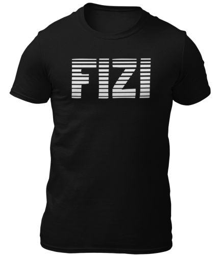 Tričko FIZI - černá - Velikost: Dospělé - L